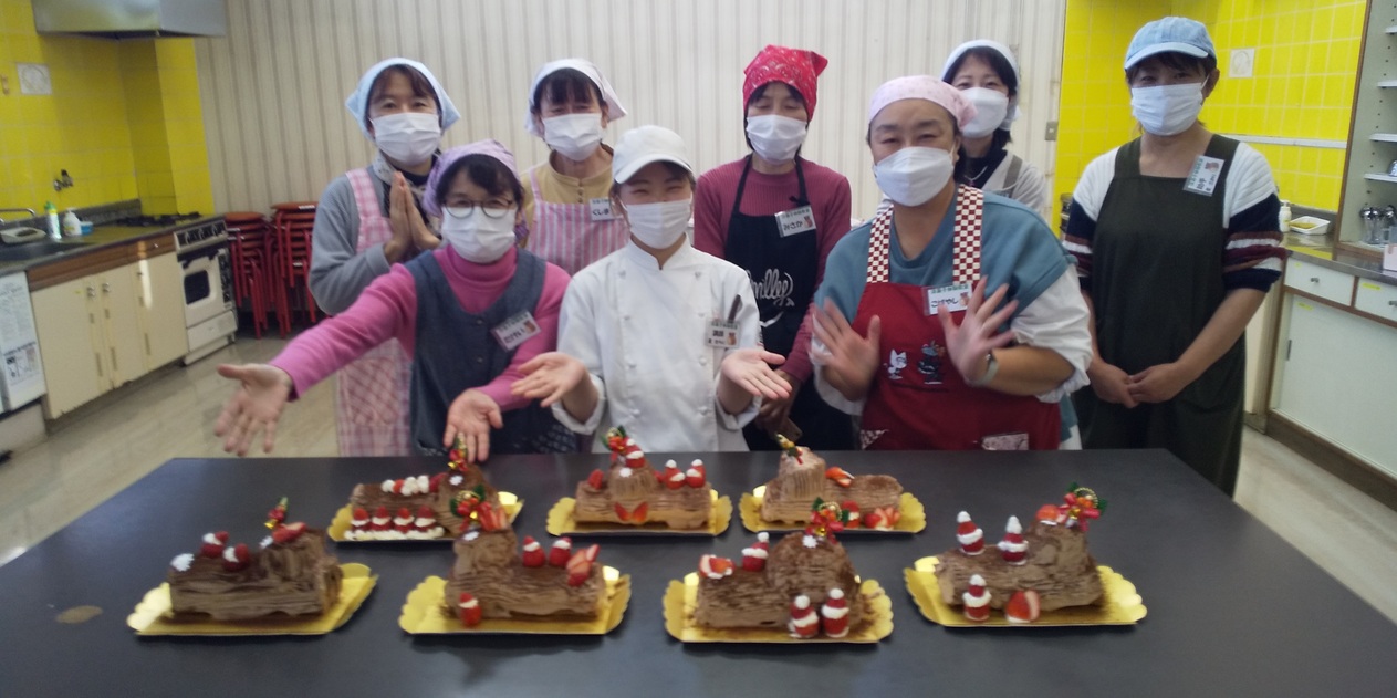 【2022年12月6日(火)開催】 洋菓子体験教室の画像