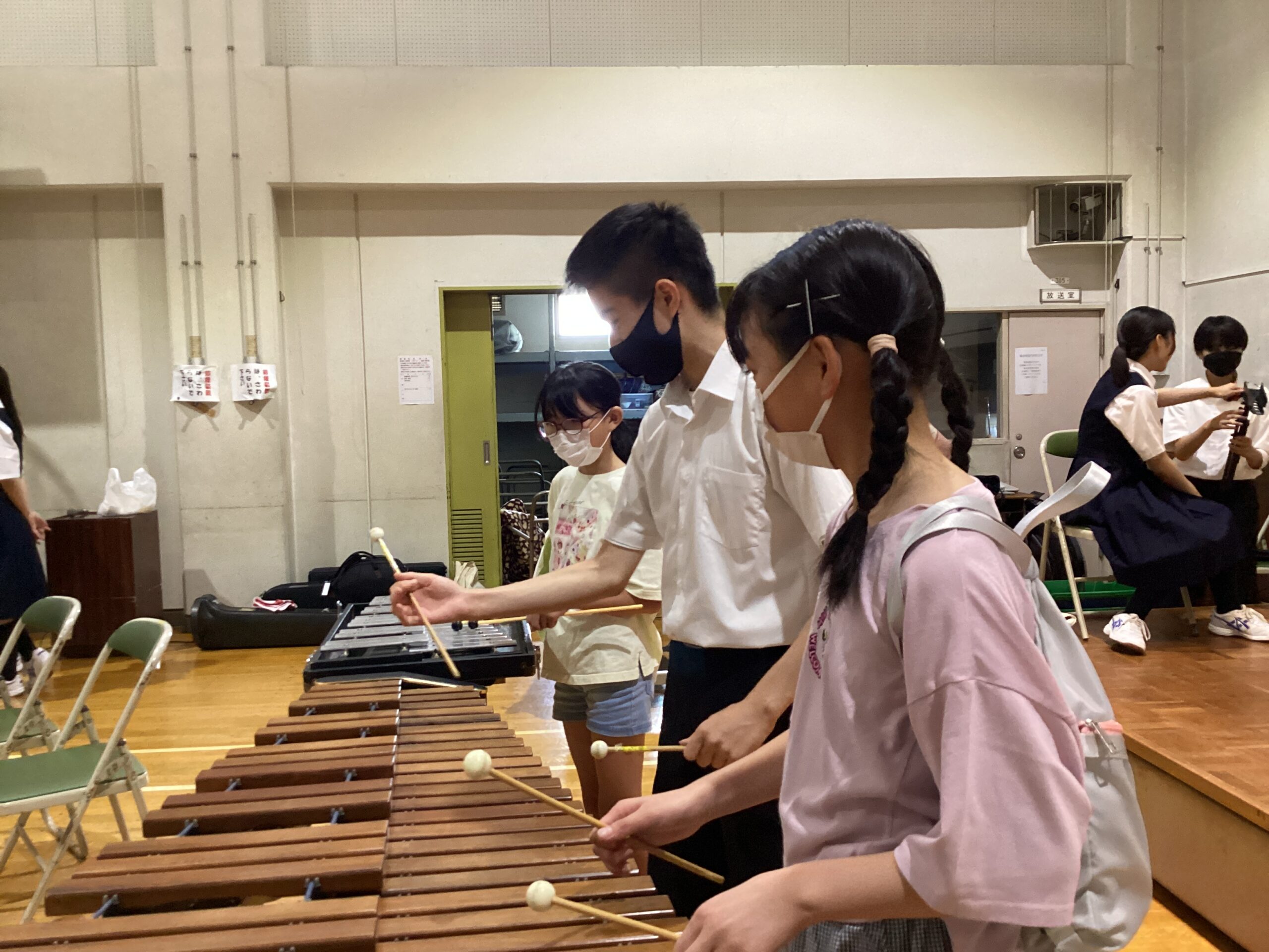 【2023年8月26日開催】寒川中学校吹奏楽部演奏会と楽器体験の画像
