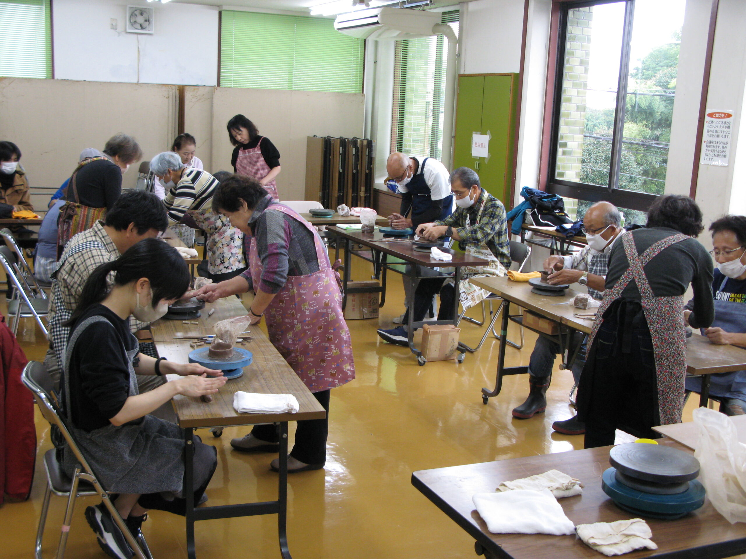 11月12日（日）開催「陶芸教室」の画像